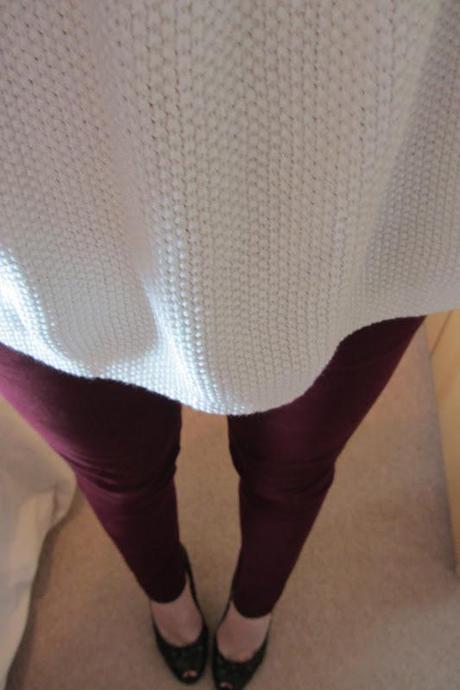 OOTD|| Zara knitted peplum top