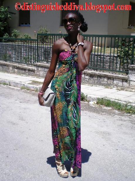Look of the day : Maxi Tropicana and Palm Tree Party