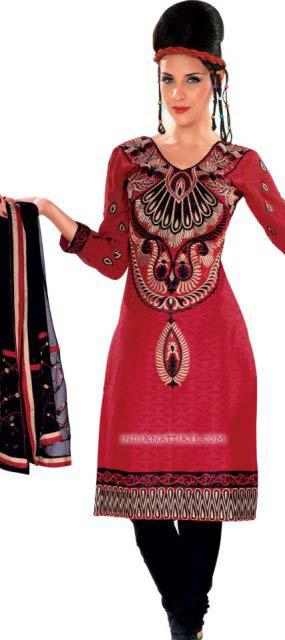 Eid Summer Cotton Suits Collection 2012 with Beauteous Chiffon Dupatta