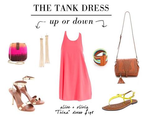 THE TANK DRESS // Up or Down