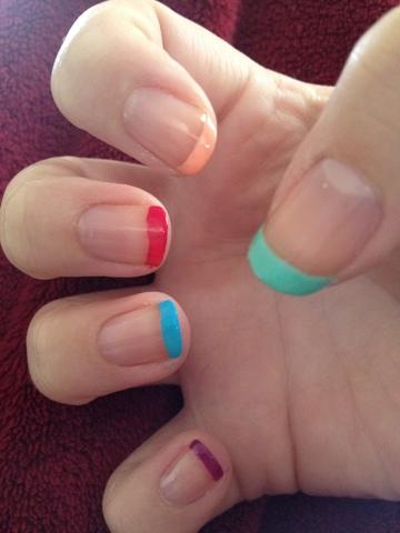 Katy perry inspired summer nails