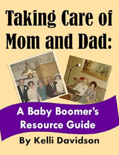 Kindle eBook Raffle: Taking Care of Mom and Dad