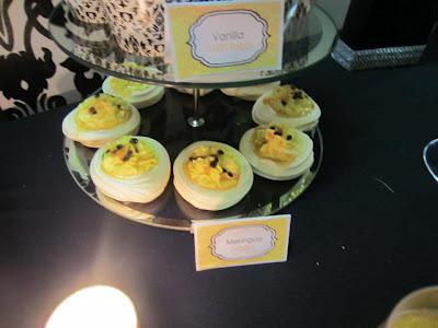 Black and Yellow Table by Cakes by Joanne Charmand
