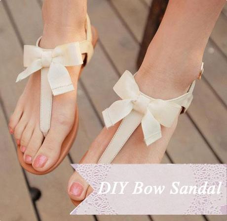 BowSandal copy DIY Round Up