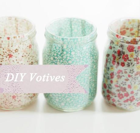 diy votives DIY Round Up