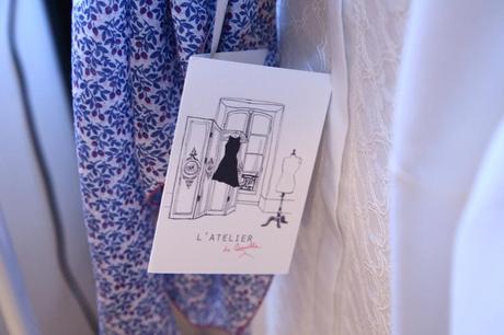 Blouse, scarf and label Feminine, Fresh & So Cute!