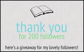 200 Follower Giveaway! 200 Follower Giveaway!