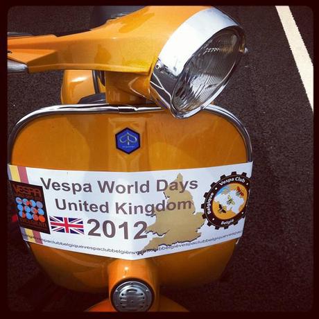 Vespa World Days 2012 in London UK