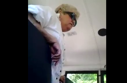 Bullied bus monitor Karen Klein in one of several videos on YouTube taken by her seventh grade tormenters.