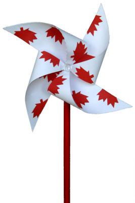 Canada Day Pinwheel Craft