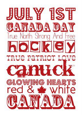 Free Printable Friday:  Canada Day!