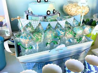 Car Themed Baby Shower by Candy Land Buffets
