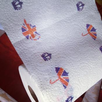 How awesome is this kitchen roll? Jubilee kitchen roll
