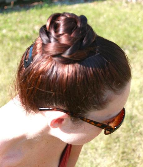 Tutorial: Braided Top Knot topknot