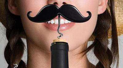 Handlebar Moustache Corkscrew Handlebar Moustache Corkscrew