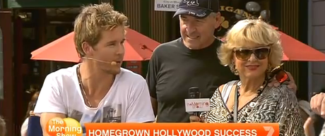 Ryan Kwanten and Parents the Morning Show