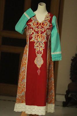 Latest Dresses For Eid 2012 By Bushra Anjum