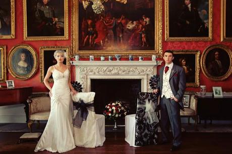 An Elegant Gothic Wedding Inspiration Shoot from Browsholme Hall ...