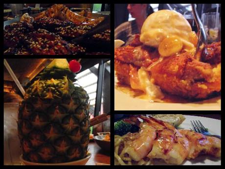 ohana food collage Greetings From the Soggiest Place on Earth