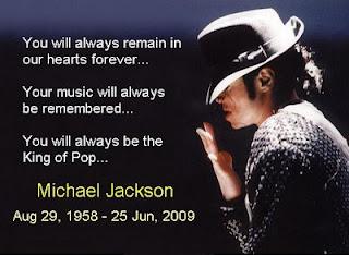 Remembering Michael Jackson...long live the King