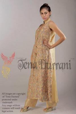 Party Wear Summer Collection 2012 By Tena Durrani