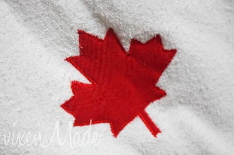 Canada Day Tea Towel