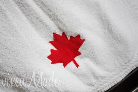 Canada Day Tea Towel