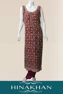 Latest Formal Wear Dresses 2012 By Hina Khan
