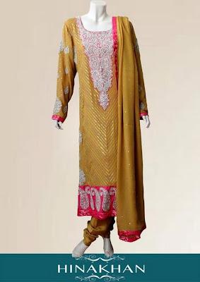 Latest Formal Wear Dresses 2012 By Hina Khan