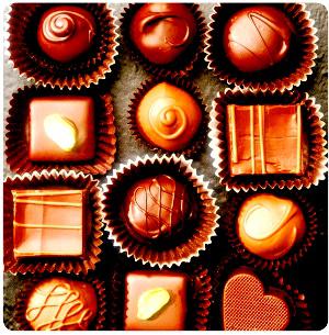 chocolate …feast your eyes