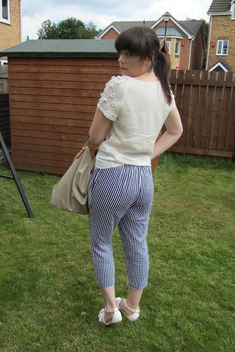 OOTD|| Monki trousers and Zara top OOTD|| Monki trousers and Zara top