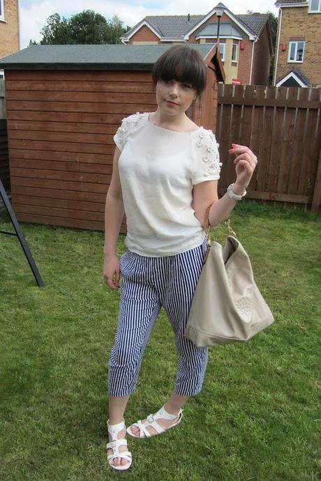 OOTD|| Monki trousers and Zara top OOTD|| Monki trousers and Zara top