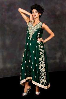 Amna’s Fashion Collection Eid Dresses Collection 2012 for women
