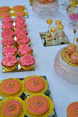 Gold and Pink Table by Your Unique Party