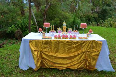 Gold and Pink Table by Your Unique Party