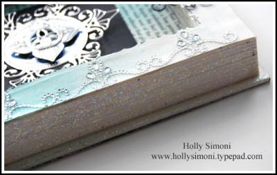 Book finished side sparkle Book finished side sparkle