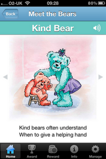 Nice Bear Naughty Bear iPhone / iPad App Nice Bear Naughty Bear iPhone / iPad App