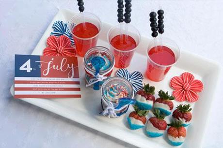 DIY: A Simple And Colorful Fourth Of July Fourth of July Fun Tray