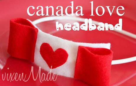Canada Love Headband