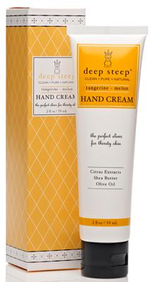 deepsteep-tangrine-melon-hand-cream 10 Citrus Natural Beauty Products for a Year-Long Summer