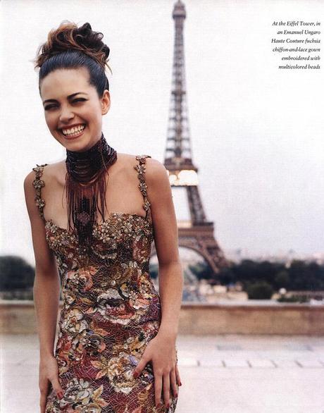 emanuel ungaro_paris match instyle us nov 1999_amelia heinle by matthew rolston Give a frock Friday