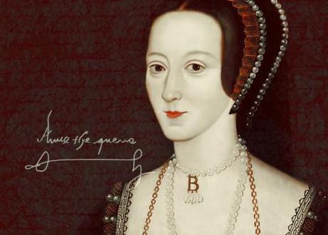 Anne Boleyn, whose downfall is told in Bring up the Bodies by Hilary Mantel