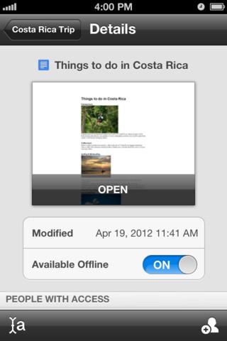 Google Drive for iOS Google Drive app for iOS