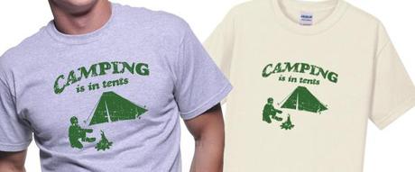 camping, funny, pun, t-shirt