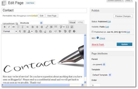 Creating A Contact Page image