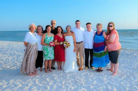 PHOTOGRAPHING THE WEDDING DAY FORMALS ON A BEACH