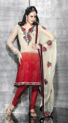 Lustrous Anarkali Salwar Kameez Collection 2012 By Natasha Couture