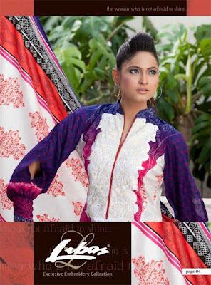 Libas Exclusive Embroidery Collection 2012 By Shariq Textiles