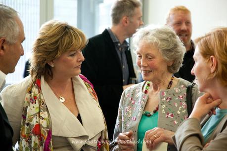 Event photo - Fiona Hyslop MSOP at the opening of the Edinbirgh Sculpture Workshop