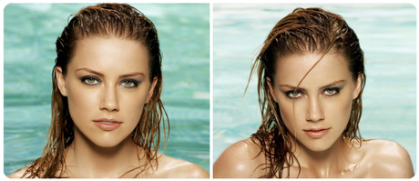 Celeb inspired make-up - Amber Heard (picture happy)